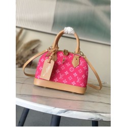 Top Replica Louis Vuitton Alma BB Bag M28272 Monogram Origine Courrier