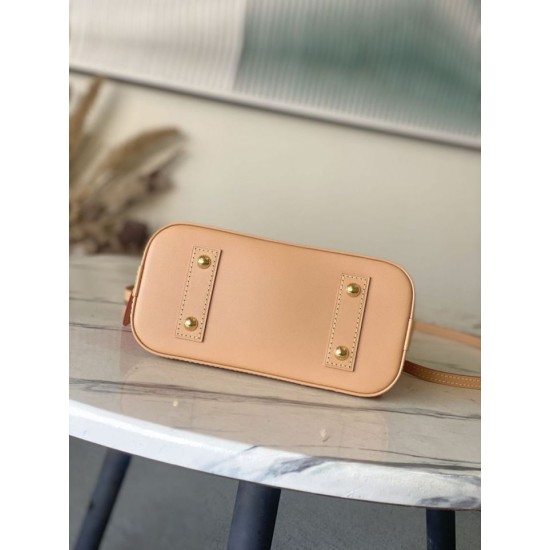 Super Clone Replica Louis Vuitton Alma BB Bag M28272 Monogram Origine Courrier Top Replica Louis Vuitton Alma BB Bag M28272 Monogram Origine Courrier