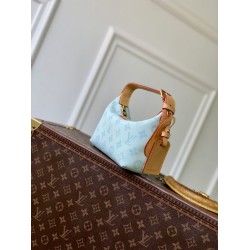 Super Clone Replica Louis Vuitton Hills Pochette Bag Blue Top Replica Louis Vuitton Hills Pochette Bag Blue