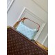 Top Replica Louis Vuitton Hills Pochette Bag Blue