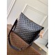 Top Replica Louis Vuitton Coussin Hobo MM Bag Black