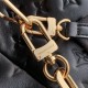 Top Replica Louis Vuitton Coussin Hobo MM Bag Black