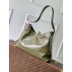 Super Clone Replica Louis Vuitton CarryAll Vibe MM Handbag M14268 Green Top Replica Louis Vuitton CarryAll Vibe MM Handbag M14268 Green