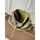 Super Clone Replica Louis Vuitton CarryAll Vibe MM Handbag M14268 Green Top Replica Louis Vuitton CarryAll Vibe MM Handbag M14268 Green