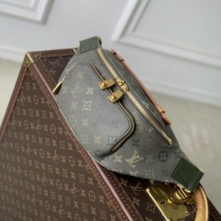 Top Replica Louis Vuitton Rush Bumbag Men's Shoulder Bag M26933 Green