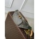 Super Clone Replica Louis Vuitton Rush Bumbag Men's Shoulder Bag M26933 Green Top Replica Louis Vuitton Rush Bumbag Men's Shoulder Bag M26933 Green