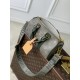 Super Clone Replica Louis Vuitton Keepall Bandoulière 25 Bag M26930 Men's Green Top Replica Louis Vuitton Keepall Bandoulière 25 Bag M26930 Men's Green