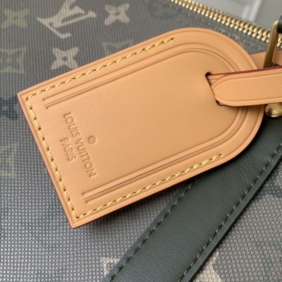 Super Clone Replica Louis Vuitton Keepall Bandoulière 50 Travel Bag M26959 Green Top Replica Louis Vuitton Keepall Bandoulière 50 Travel Bag M26959 Green