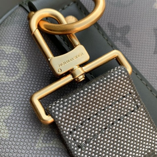 Super Clone Replica Louis Vuitton Keepall Bandoulière 50 Travel Bag M26959 Green Top Replica Louis Vuitton Keepall Bandoulière 50 Travel Bag M26959 Green