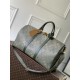 Super Clone Replica Louis Vuitton Keepall Bandoulière 50 Travel Bag M26959 Green Top Replica Louis Vuitton Keepall Bandoulière 50 Travel Bag M26959 Green