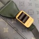 Super Clone Replica Louis Vuitton Christopher MM Backpack for Men M27080 Green Top Replica Louis Vuitton Christopher MM Backpack for Men M27080 Green