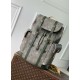 Super Clone Replica Louis Vuitton Christopher MM Backpack for Men M27080 Green Top Replica Louis Vuitton Christopher MM Backpack for Men M27080 Green