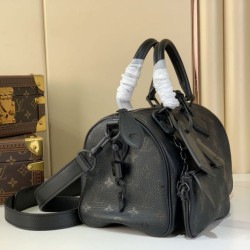 Top Replica Louis Vuitton Speedy P9 Bandoulière 25 Black