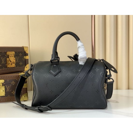 Top Replica Louis Vuitton Speedy P9 Bandoulière 25 Black