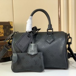 Top Replica Louis Vuitton Speedy P9 Bandoulière 25 Black