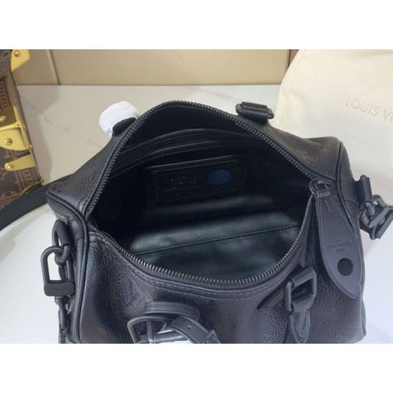 Top Replica Louis Vuitton Speedy P9 Bandoulière 25 Black