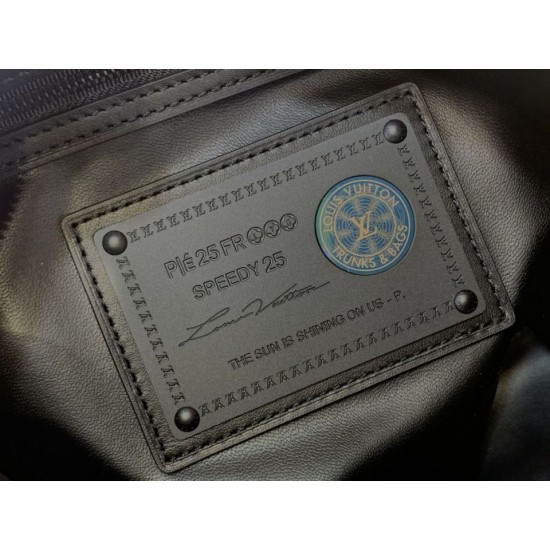 Top Replica Louis Vuitton Speedy P9 Bandoulière 25 Black