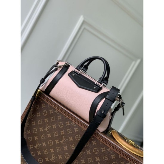 Super Clone Replica Bag Louis Vuitton LV Biker MM Handbag M14514 Pink Top Replica Bag Louis Vuitton LV Biker MM Handbag M14514 Pink