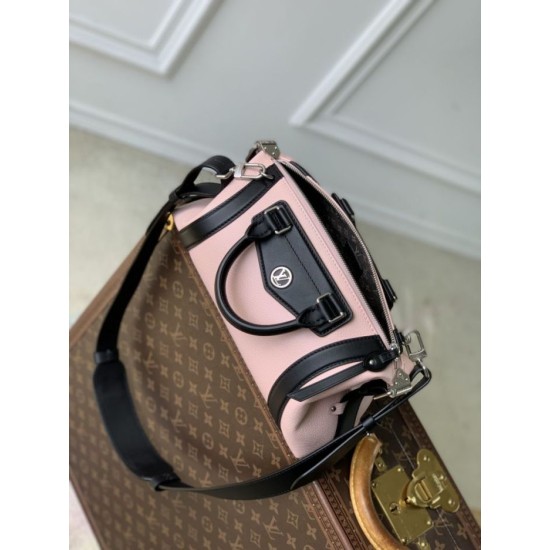 Super Clone Replica Bag Louis Vuitton LV Biker MM Handbag M14514 Pink Top Replica Bag Louis Vuitton LV Biker MM Handbag M14514 Pink