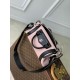Super Clone Replica Bag Louis Vuitton LV Biker MM Handbag M14514 Pink Top Replica Bag Louis Vuitton LV Biker MM Handbag M14514 Pink