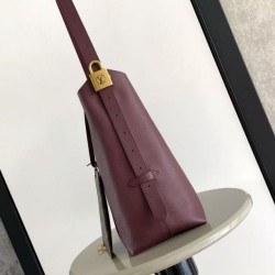 Top Replica Louis Vuitton Low Key Hobo MM Handbag M24856 M15209 Orange Suede