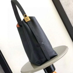 Top Replica Louis Vuitton Low Key Hobo MM Handbag M24856 M24974 Black