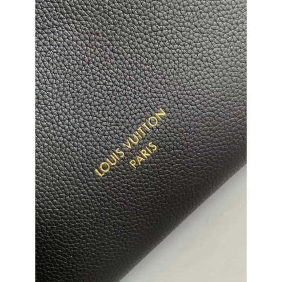 Top Replica Louis Vuitton Low Key Hobo MM Handbag M24856 M24974 Black