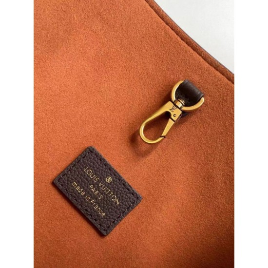 Top Replica Louis Vuitton Low Key Hobo MM Handbag M24856 M24974 Brown