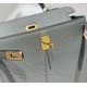 Super Clone Replica Hermes Sellier Kelly Bag 25cm Epsom Light Gray Top Replica Hermes Sellier Kelly Bag 25cm Epsom Light Gray