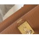 Super Clone Replica Hermes Kelly Bag 28cm Epsom Brown GHW Top Replica Hermes Kelly Bag 28cm Epsom Brown GHW