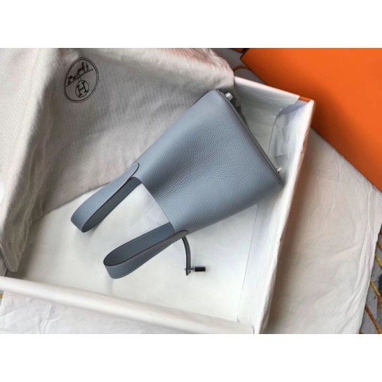 Super Clone Replica Hermes Picotin Lock Tote Bag 18/22 Blue Clemence Top Replica Hermes Picotin Lock Tote Bag 18/22 Blue Clemence