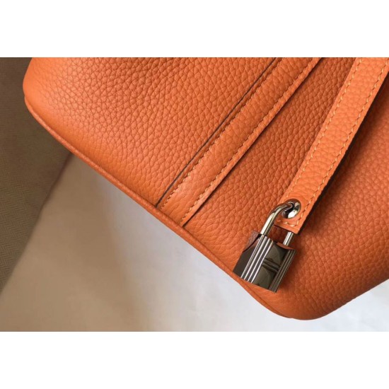 Super Clone Replica Hermes Picotin Lock 18/22 Tote Bag in Orange Clemence Top Replica Hermes Picotin Lock 18/22 Tote Bag in Orange Clemence