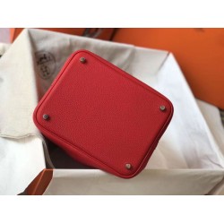 Super Clone Replica Hermes Picotin Lock Tote Bag 18/22 Red Clemence Top Replica Hermes Picotin Lock Tote Bag 18/22 Red Clemence