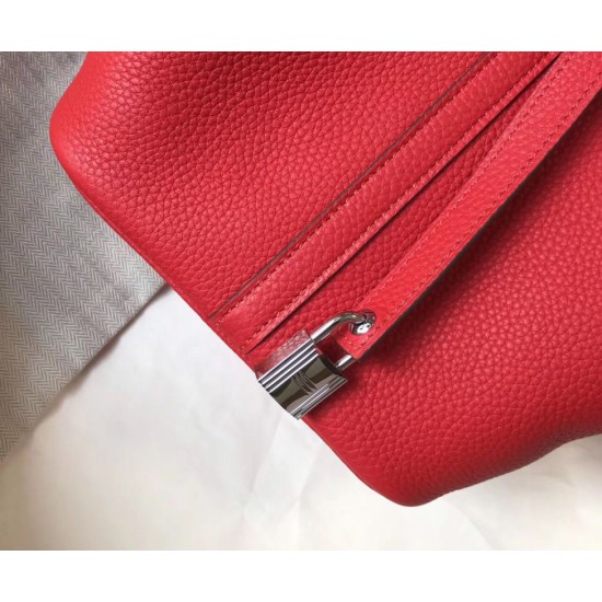 Super Clone Replica Hermes Picotin Lock Tote Bag 18/22 Red Clemence Top Replica Hermes Picotin Lock Tote Bag 18/22 Red Clemence