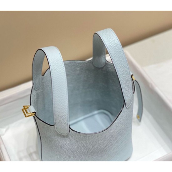 Super Clone Replica Hermes Picotin Lock Tote Bag 18/22 Light Blue Clemence Top Replica Hermes Picotin Lock Tote Bag 18/22 Light Blue Clemence