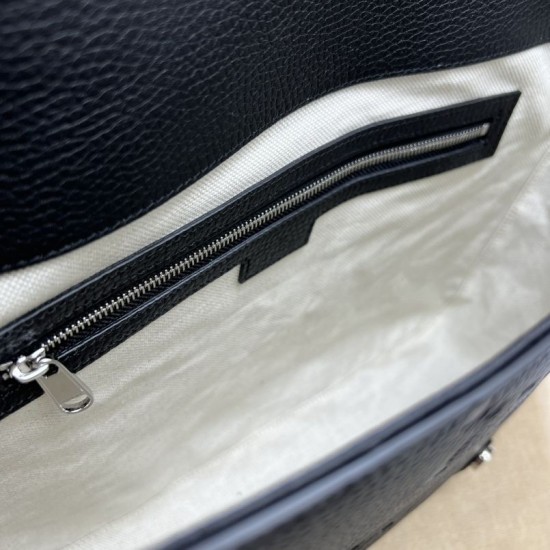 Replica Gucci Jumbo GG medium Men messenger bag 760234 Black