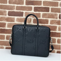 Replica Gucci Jumbo GG briefcase 792264  Black