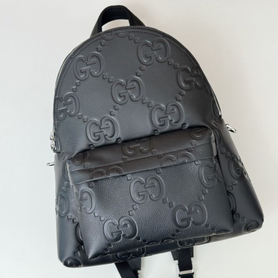 Replica Gucci Medium jumbo GG Men backpack 819065 Black