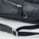 Replica Gucci Medium jumbo GG Men backpack 819065 Black