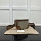 Replica Gucci GG Emblem medium belt bag 821162 Brown