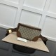 Replica Gucci GG Emblem medium belt bag 821162 Brown