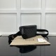 Replica Gucci GG Emblem medium belt bag 821162 Black