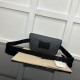 Replica Gucci GG Emblem medium belt bag 821162 Black