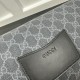 Replica Gucci GG Emblem medium belt bag 821162 Black