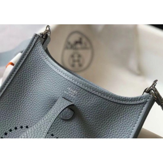 Replica Hermes Evelyne III TPM Mini Bag Blue Clemence Replica Hermes Evelyne III TPM Mini Bag Blue Clemence