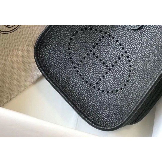 Replica Hermes Evelyne III TPM Mini Bag Black Clemence Replica Hermes Evelyne III TPM Mini Bag Black Clemence