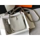 Replica Hermes Evelyne III TPM Mini Bag Gray Clemence Replica Hermes Evelyne III TPM Mini Bag Gray Clemence
