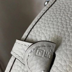 Replica Hermes Evelyne III TPM Mini Bag Gray Clemence