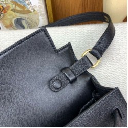 Replica Hermes Kelly Elan Handmade Bag Black