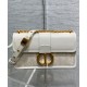 Replica Dior 30 Montaigne East-West Bag Dior Oblique denim With Chain Cream Replica Dior 30 Montaigne East-West Bag Dior Oblique denim With Chain Cream